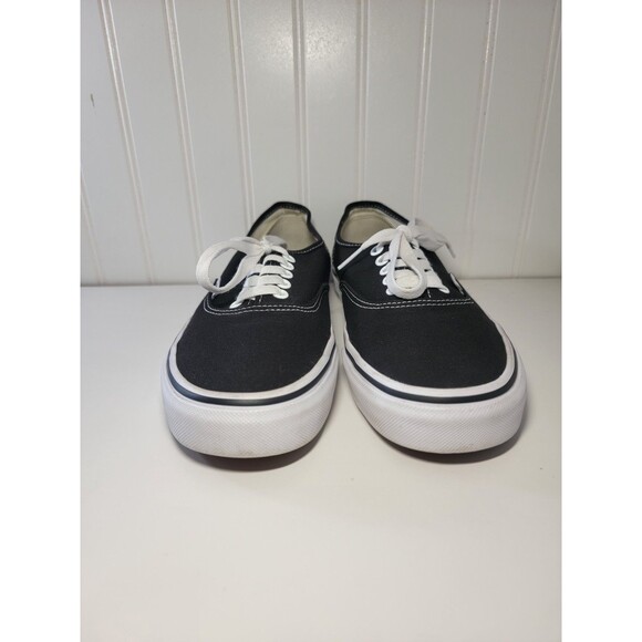 Vans Authentic Classic Unisex Canvas Shoes Mens 7.5 Womens 9 US Black White main image 5